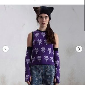 Marc Jacobs Heaven sweater vest and sleeves